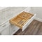 Rev-A-Shelf Drawer Insert, Maple Veneer, Light Brown, 33.13 in W, 2.88 in H, 22 in D, 22 in L, Light Brown 4WUTKB-36-1 - alternate 3